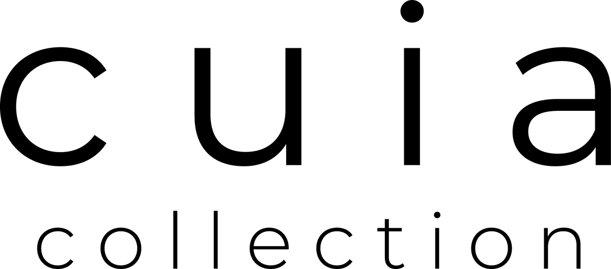 dunkelbraunes Logo von cuia collection